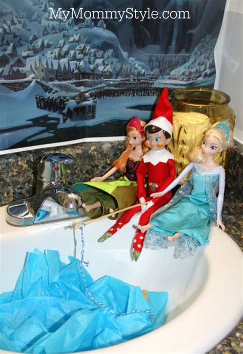 Bring the Frozen magic to life with your elf on the shelf